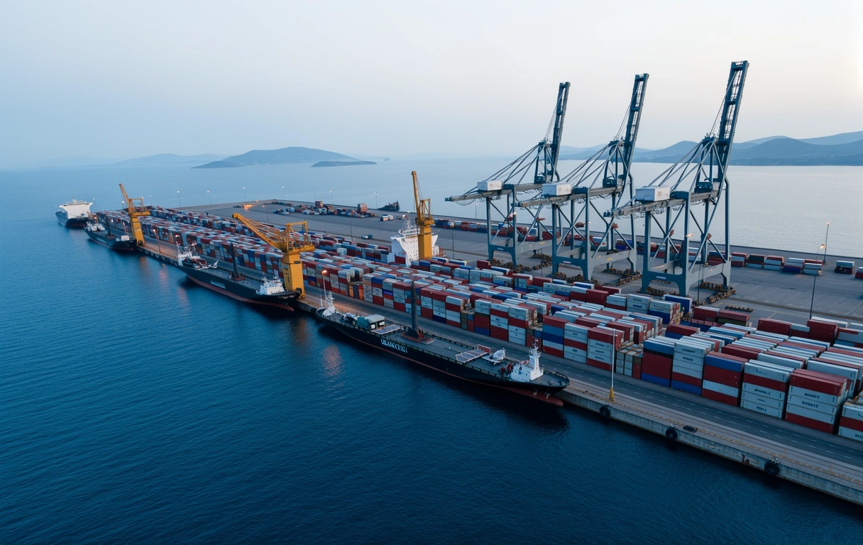 Regional logistics hub visualization